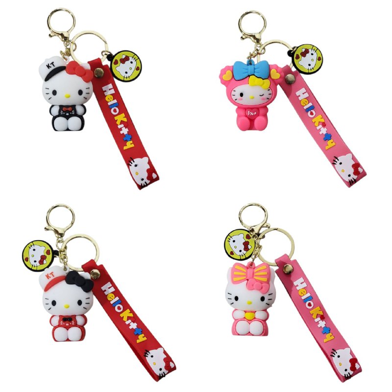 LLAVEROS DE HELLO KITTY 4 ESTILOS DISPONIBLES