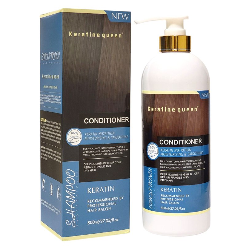ACONDICIONADOR PARA EL CABELLO 800ML, DE KERATINA HIDRATANTE, OFRECE N