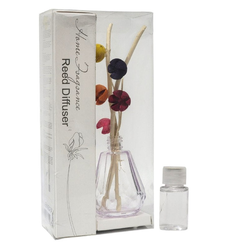 AMBIENTADOR AROMATIZANTE DIFUSOR DE VARILLAS PARA EL HOGAR DE AROMA CONTINUO SIN HUMO NI GOTEO, 4 AROMAS REED DIFFUSER