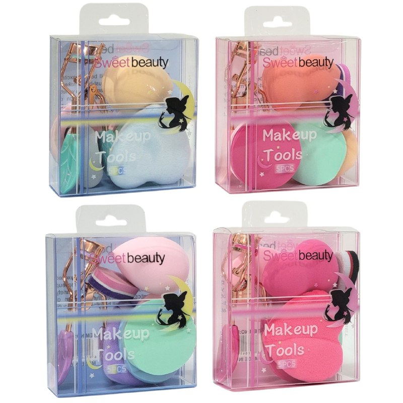 SET DE MAQUILLAJE DE 7 PIEZAS SWEET BEUATY TOOLS