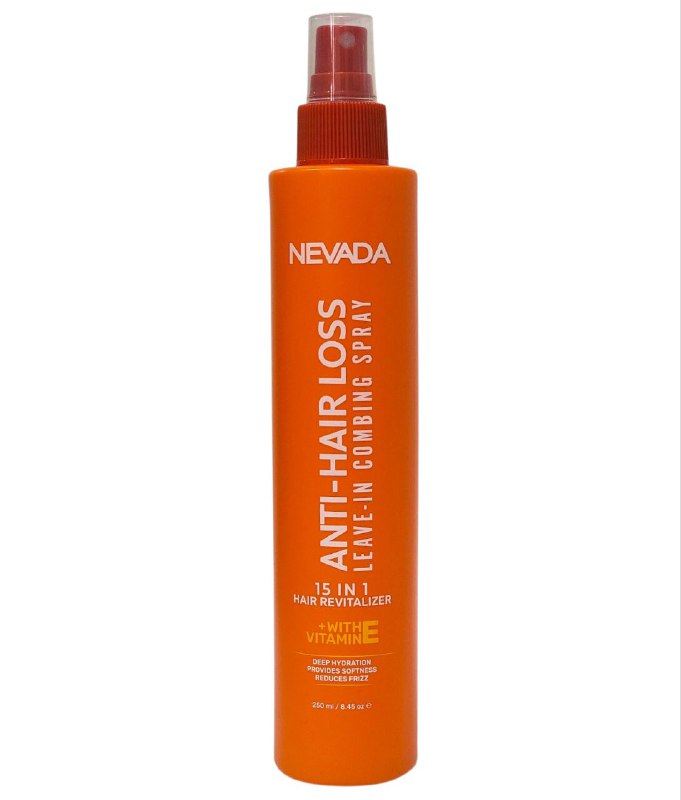 SPRAY PARA EL CABELLO 15 EN 1 PARA PEINAR SIN ENJUAGUE NEVADA 250ML