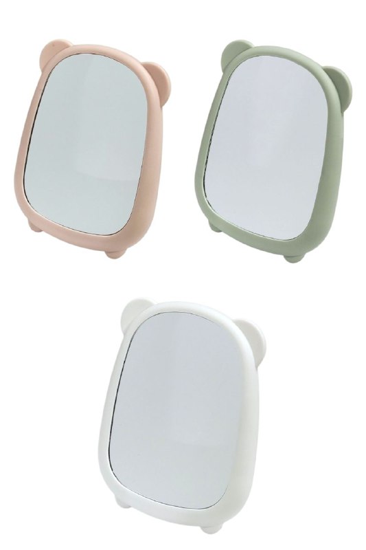 ESPEJO PARA ESCRITORIO O PARAD PARA MAQUILLAJE O DECORACION DE HOGAR, 3 COLORES