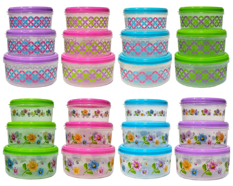 ORGANIZADOR RECIPIENTE DE ALIMENTOS EN PAQUETE DE 3UND 13X25C,11X23CM,10X20CM