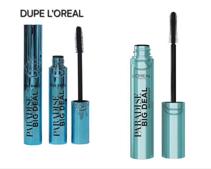 MASCARA PARA PESTAÑAS MISS BETTY 12G (DUPE DE LOREAL) VOLUMIZADOR, VARITA DE 360 GRADOS, SIN GRUMOS, DA VOLUMEN AL MAXIMO, RESISTENTE AL AGUA