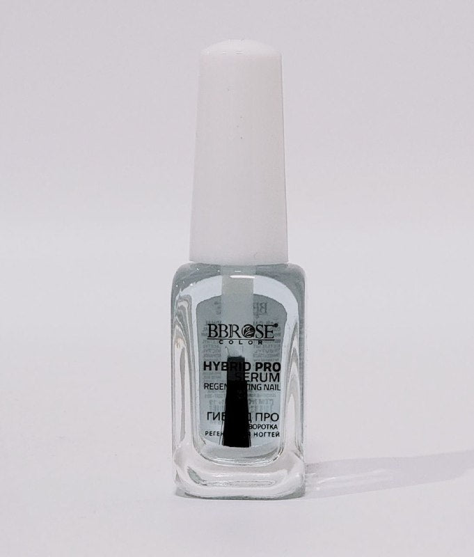 ESMALTE DE UÑAS SUERO HIBRIDO REGENERADOR DE UÑAS CON ALGAS Y BIOTINA, FORMULA INTENSA PARA UÑAS SECAS, DEBILES Y QUEBRADIZAS BBROSE 14ML