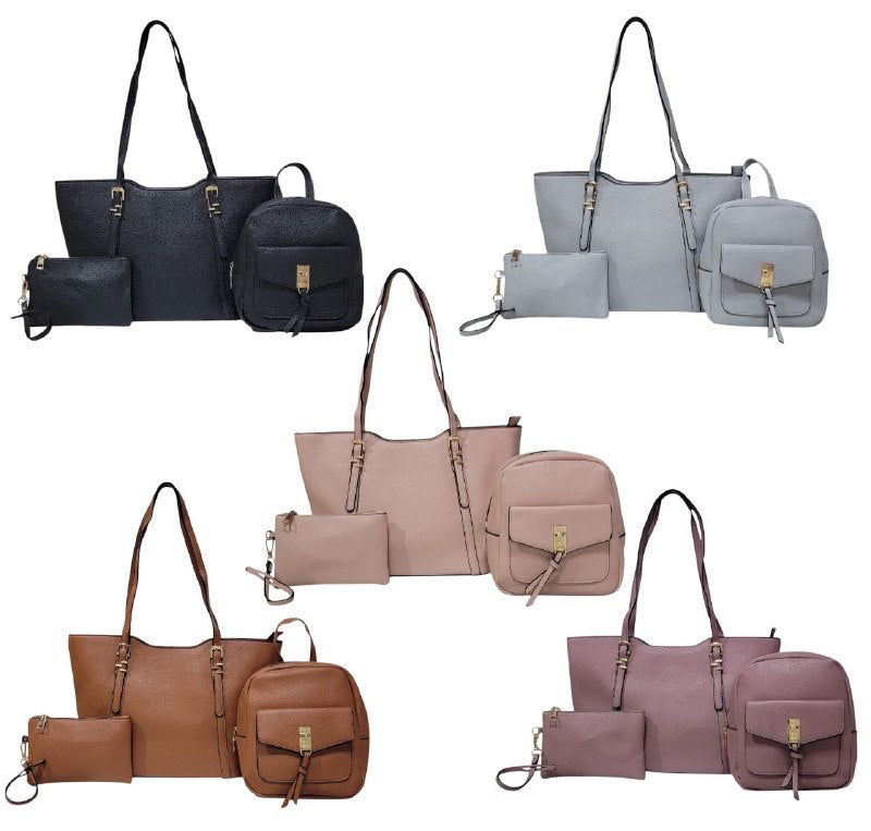 CARTERA ECONÓMICA SET DE 3 PIEZAS SOFIAZUL