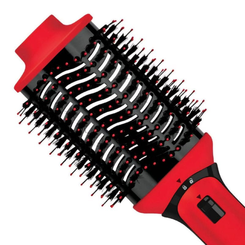 CEPILLO SECADOR CON CABEZAL INTERCAMBIABLE 2 EN 1 FORJADO CON ACEITE DE COCO ONE STEP DUAL SHINE REVLON