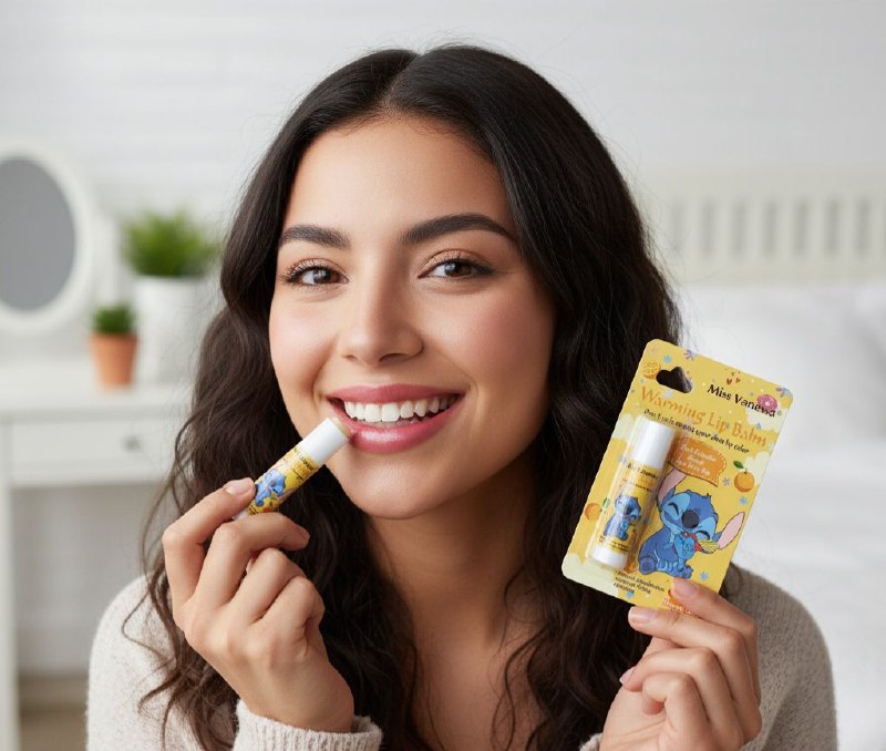 BRILLO LABIAL BALSAMO HIDRATANTE DE STITCH MISS VANESSA 4G