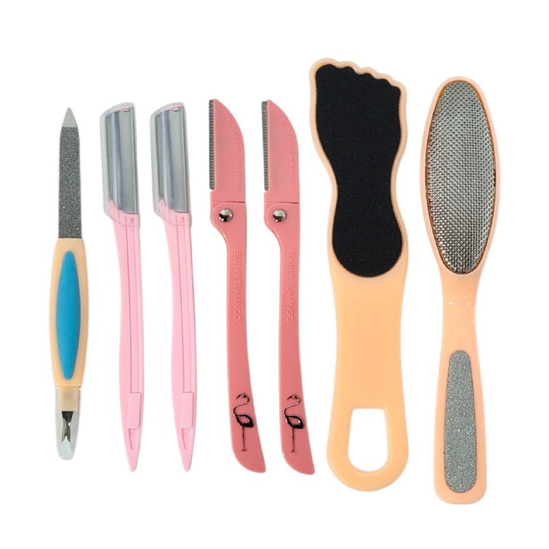 SET DE PEDICURA PERSONAL DE CUIDADO CORPORAL DE 7 PIEZAS KAISHENG