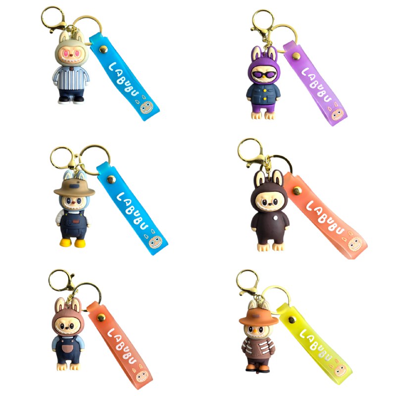 LLAVEROS DE LABUBU, 6 ESTILOS DISPONIBLES