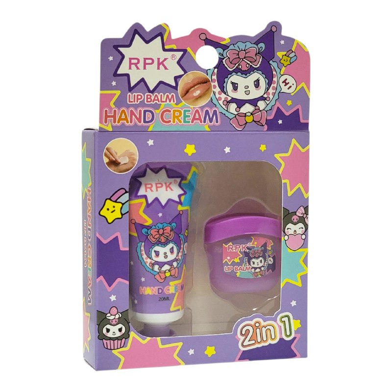 CREMA CORPORAL PARA MANOS Y BALSAMO LABIAL SUAVE RPK LIP 20ML