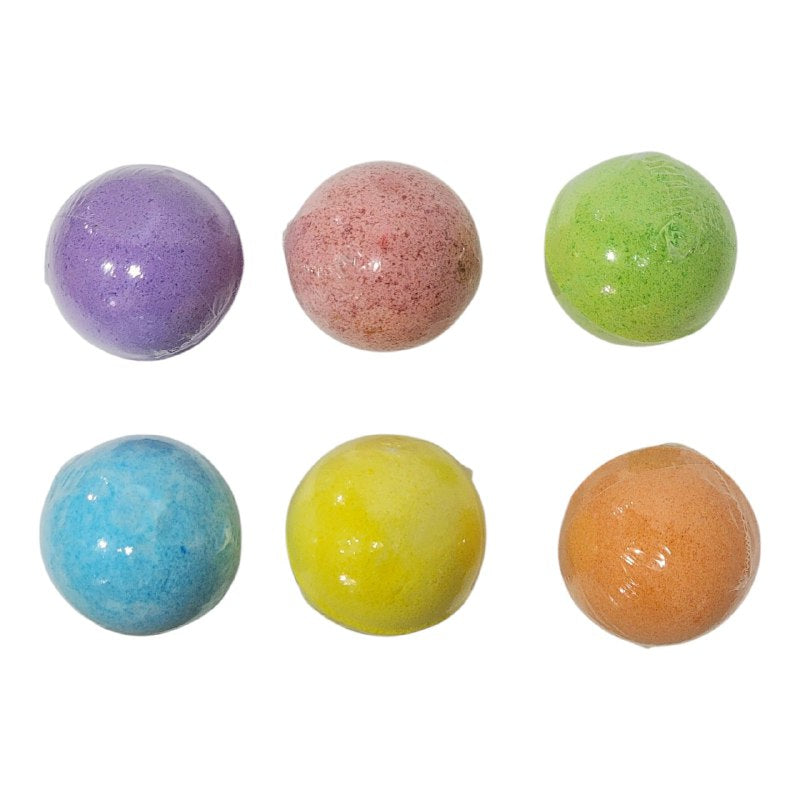 SET DE BOMBAS DE SAL DE BAÑO CON 6 FRAGANCIAS 6PCS SADOER 100GX6