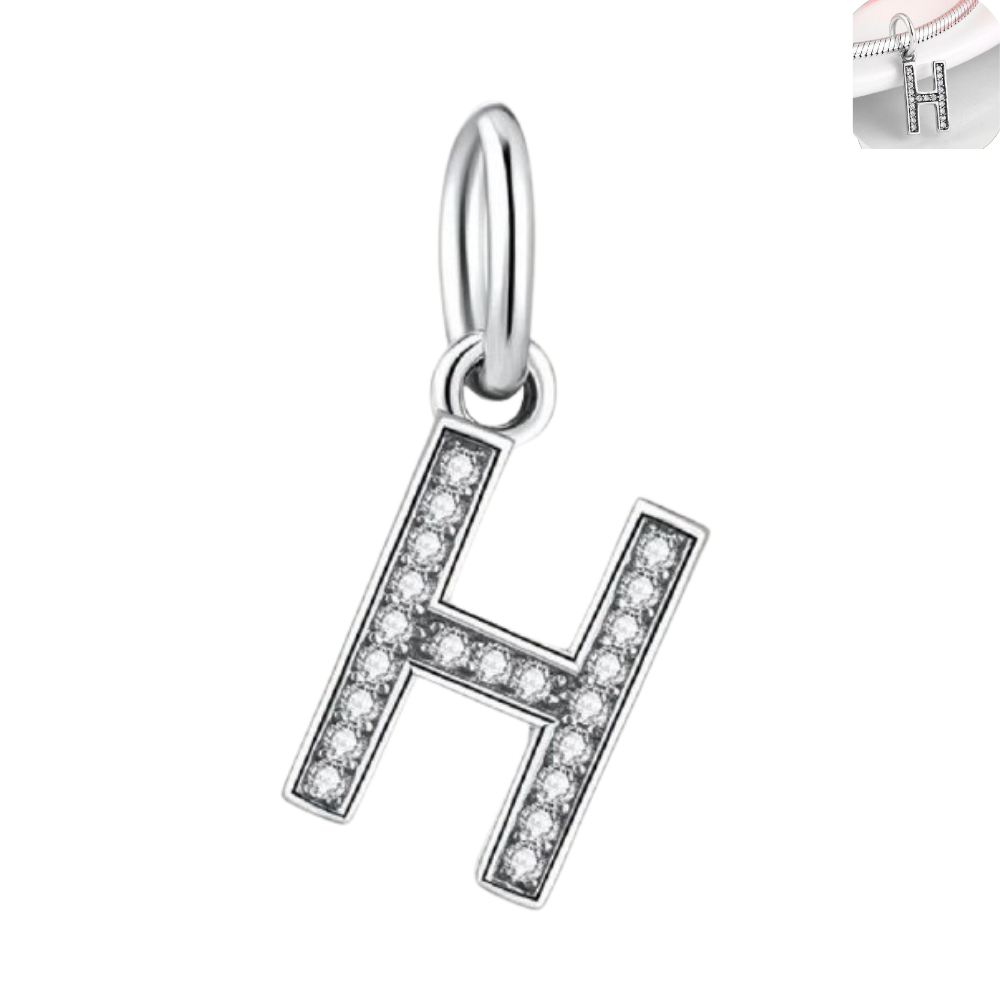 PCHARM1845 COLGANTE LETRA H