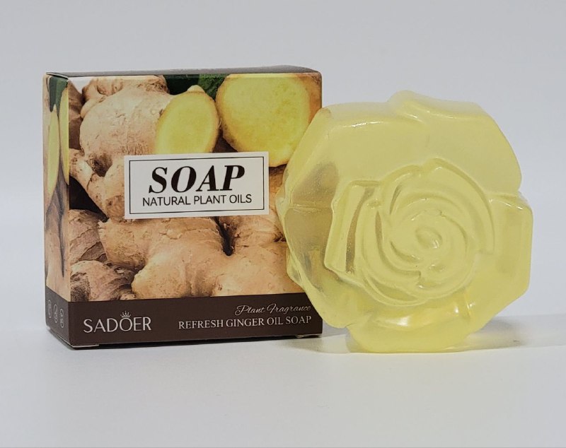 JABON EN BARRA CORPORAL CON ACEITE DE JENGIBRE SADOER 100G