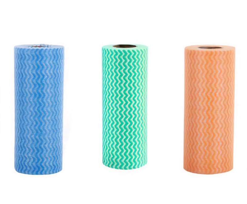 TRAPO EN ROLLO DE FRANELAS MULTIUSOS 3 COLORES, IDEAL PARA ATRAPAR LA SUCIEDAD Y EL POLVO, SIN RAYAR SUPERFICIES DE COCINA, BAÑO, ETC