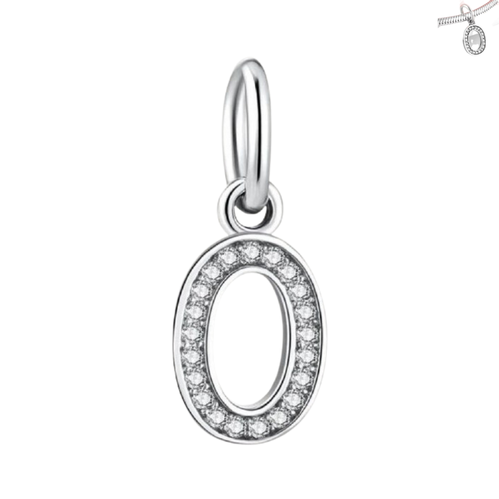 PCHARM1802 COLGANTE LETRA O