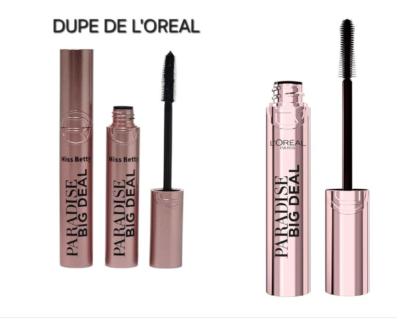 MASCARA O RIMELMISS BETTY 12G (DUPE DE LOREAL) PARA PESTAÑAS QUE PROPORCIONA VOLUMEN MAXIMO DE 360 GRADOS, FORMULA RESISTENTE AL AGUA, APLICACION SIN GRUPOS Y COLOR NEGRO INTENSO, LA OPCION PERFECTA PARA LOGRAR PESTAÑAS DEFINIDAS, VOLUMINOSAS Y DURADERAS