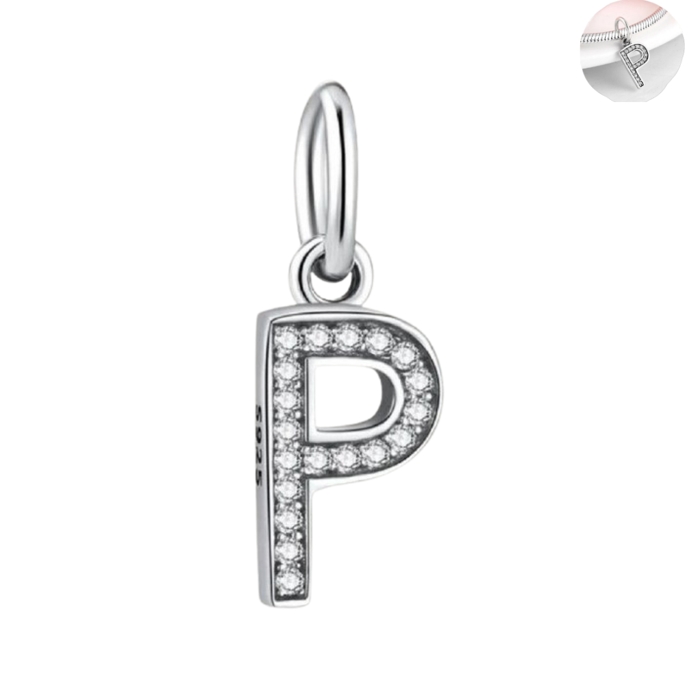 PCHARM1803 COLGANTE LETRA P