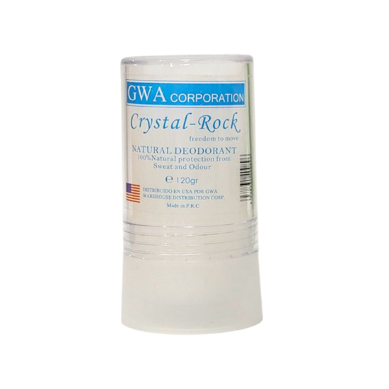 DESODORANTE DE PIEDRA DE ALUMBRE DE LARGA DURACION GWA CORPORATION 120G