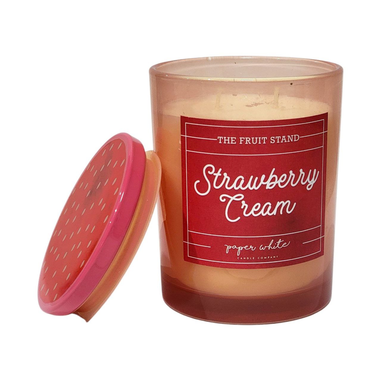 VELA AROMATICA PAPER WHITE STRAWBERRY CREAM 431G