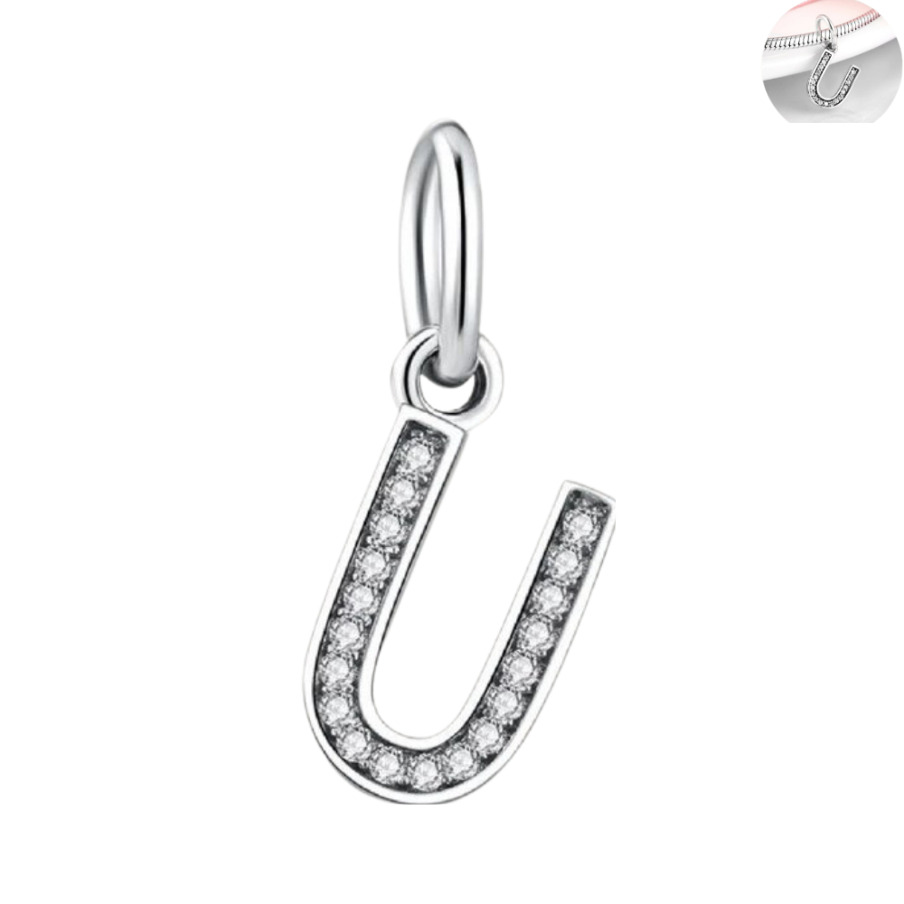 PCHARM1807 COLGANTE LETRA U