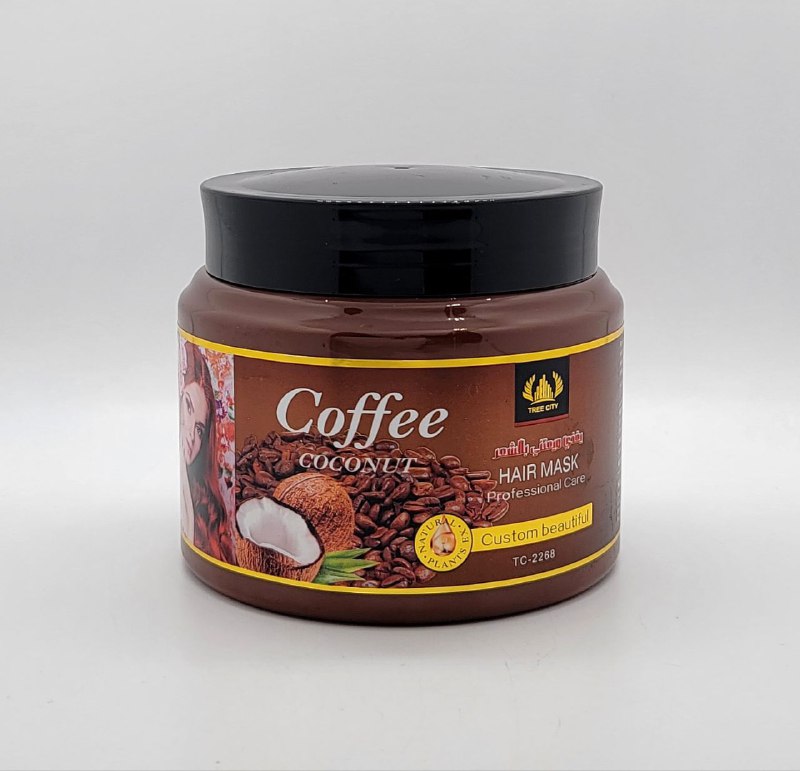 MASCARA PARA EL CABELLO DE CAFE Y COCO TREE CITY 500G