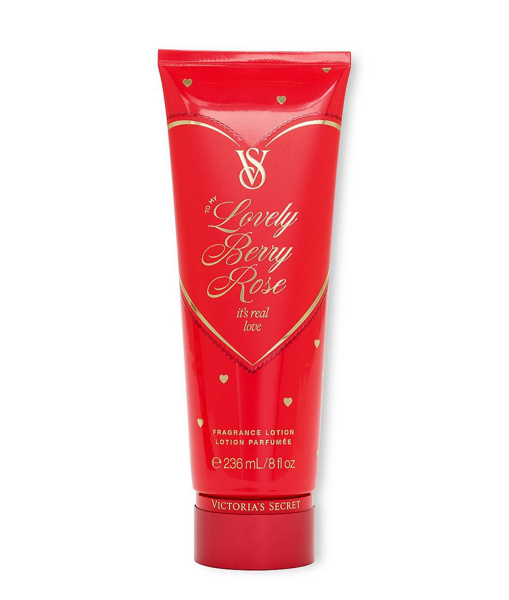 VICTORIAS SECRET CREMA LOVELY BERRY ROSE 236ML (M)