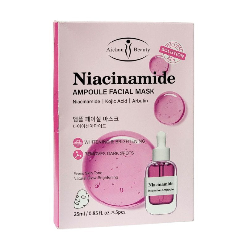 MASCARILLA FACIAL DE TELA ILUMINADORA CON NIACINAMIDA AICHUN BEAUTY 25ML