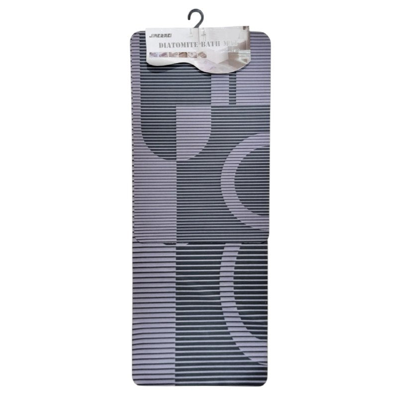 ALFOMBRA PARA SUELO ANTIDESLIZANTE DE 2 PIEZAS 98X38CM Y 58X38CM, IDEAL APRA ABSORBER EL AGUA Y SECAR RAPIDAMENTE JIAERMEI