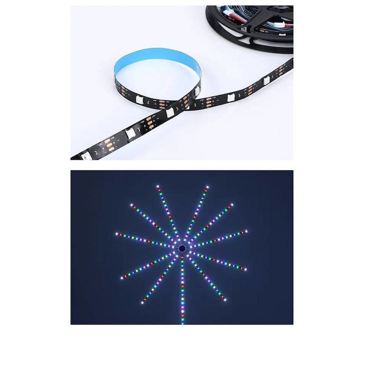 LUZ LED DE FUEGOS ARTIFICIALES NAVIEÑA RGB APLICACION DE CONTROL INTELIGENTE IC PARA INTERIORES