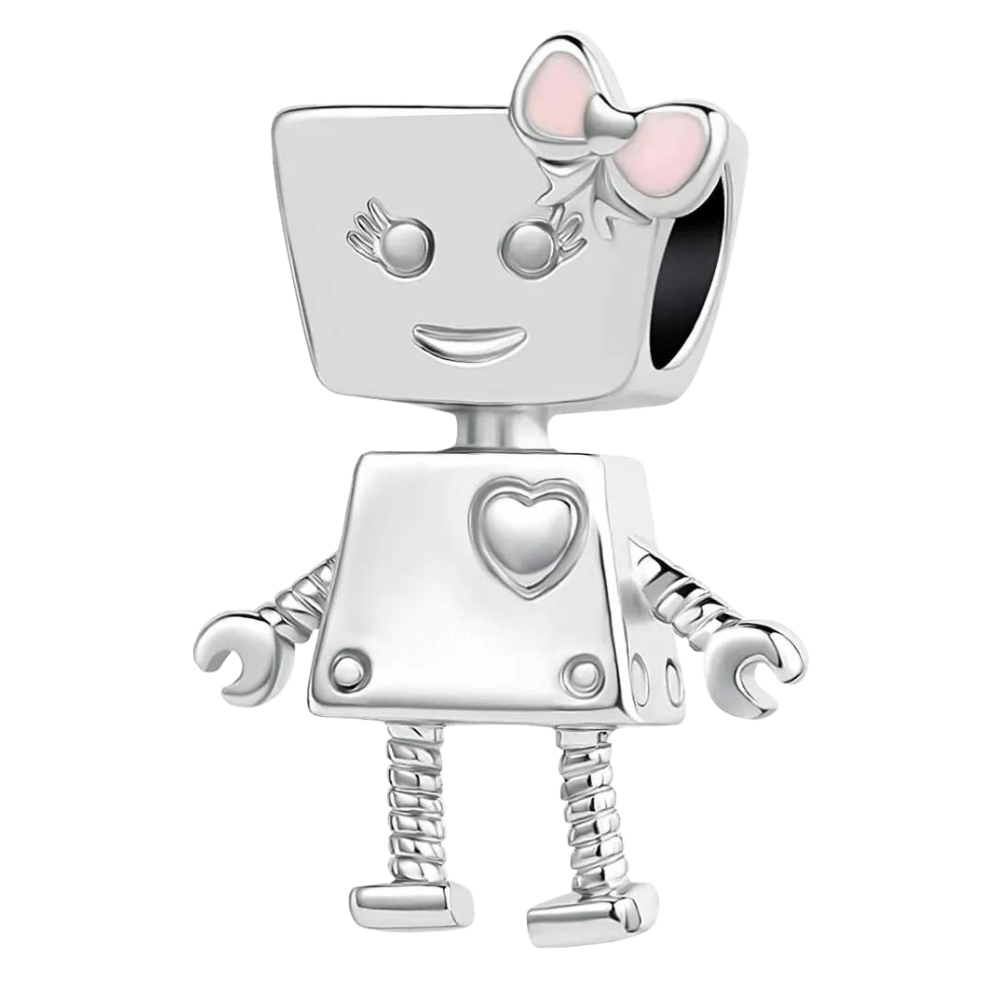 PCHARM1070 ROBOTINA, CHONGO ROSADO