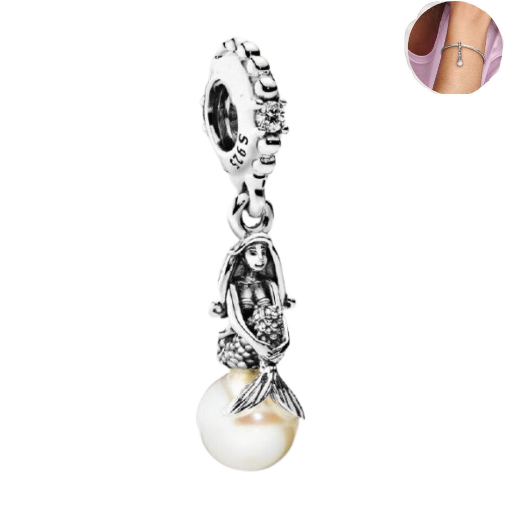 PCHARM1856 COLGANTE SIRENA EN PERLA