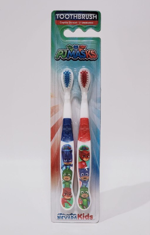 CEPILLO DE DIENTES EN SET DE 2UND PARA NIÑA PJMASKS NNEVADA KIDS