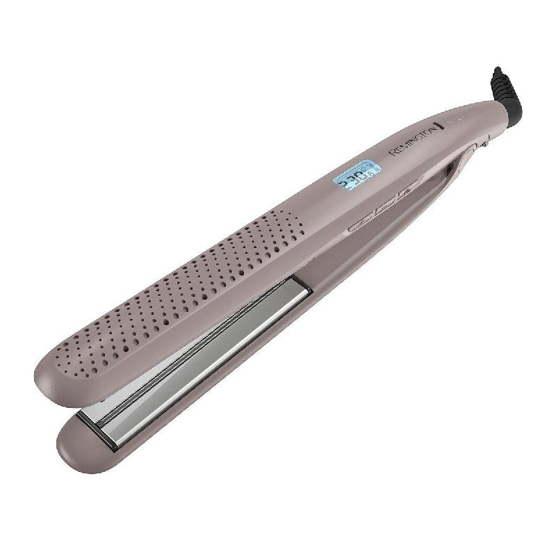 PLANCHA PARA EL CABELLO WET2STRAIGHT, SECA Y ALISA EN UN SOLO PASO, CERAMICO AVANZADA CON MICROACONDICIONADORES, ANTIFRIZZ, CONTROL DE TEMPERATURA DIGITAL REMINGTON