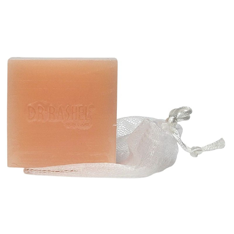 JABON FACIAL EN BARRA DE ACIDO KOJICO Y COLAGENO, PROPORCIONA ELASTICIDAD Y FIRMEZA A LA PIEL, DA HIDRATACION SUAVE Y HERMOSA DR RASHEL SKIN CARE 100G