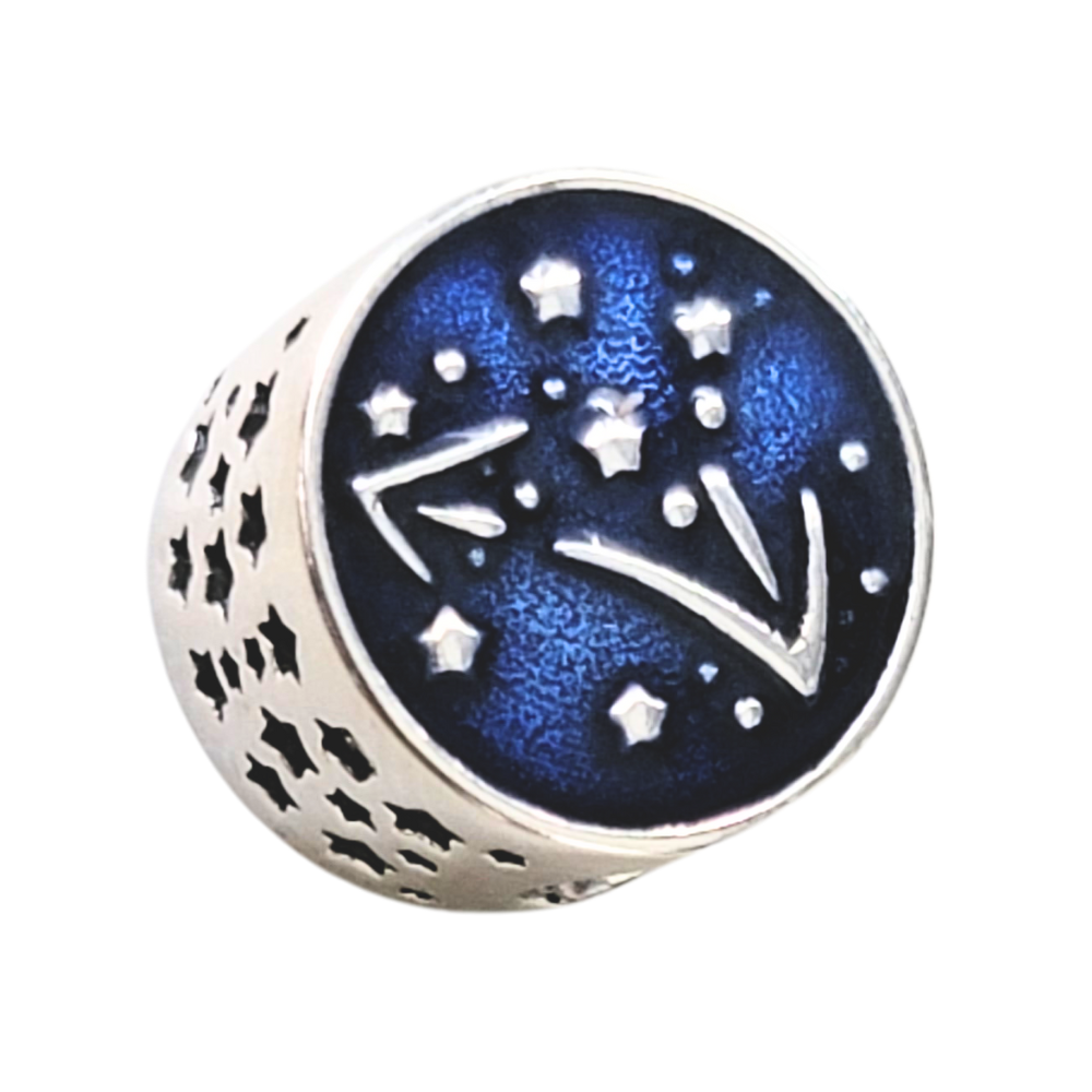 PCHARM1194 FONDO AZUL CON ESTRELLAS