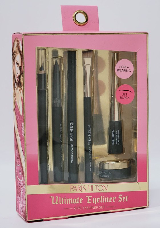 DELINEADOR DE OJOS EN SET DE 6 PIEZAS PARIS HILTON