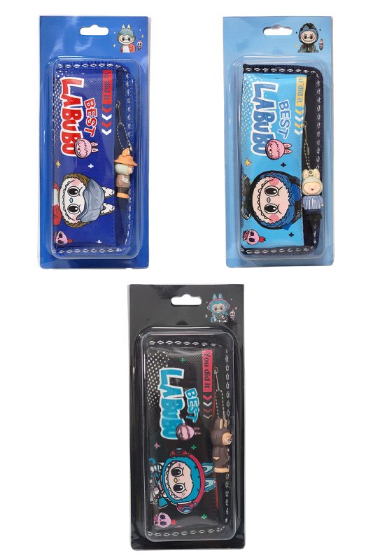 CARTUCHERA DE LABUBU QUE COMBINA ORGANIZACION IMPECABLE CON DISEÑO IRRESISTIBLE 3 COLORES