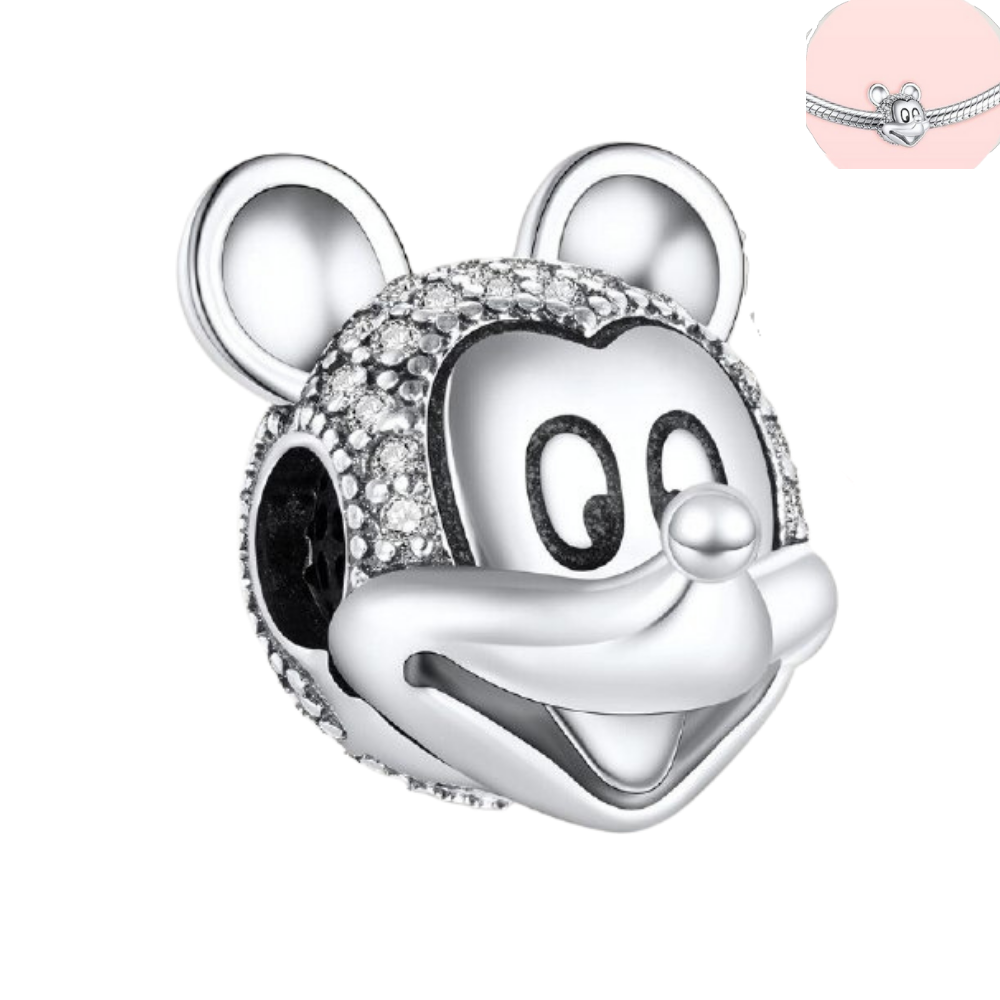 PCHARM1827 CABEZA MICKEY MOUSE CON CIRCONES