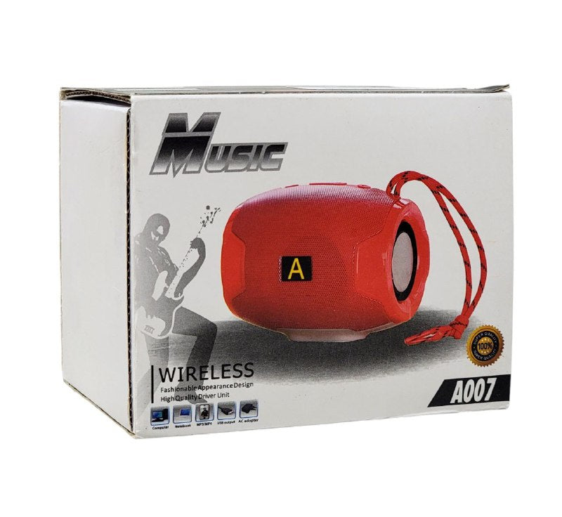 PARLANTE ALTAVOZ INALAMBRICO BLUETOOTH DISEÑO MODERNO A007
