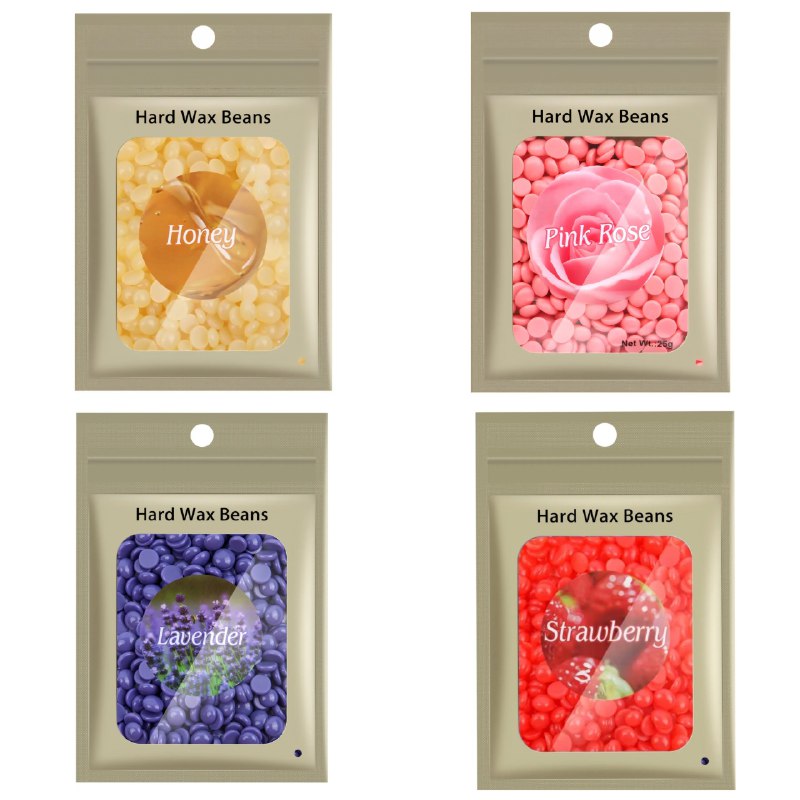 PERLAS DE CERA PARA DEPILAR SIN BANDAS CON AROMATERAPIA HARD WAX 50G