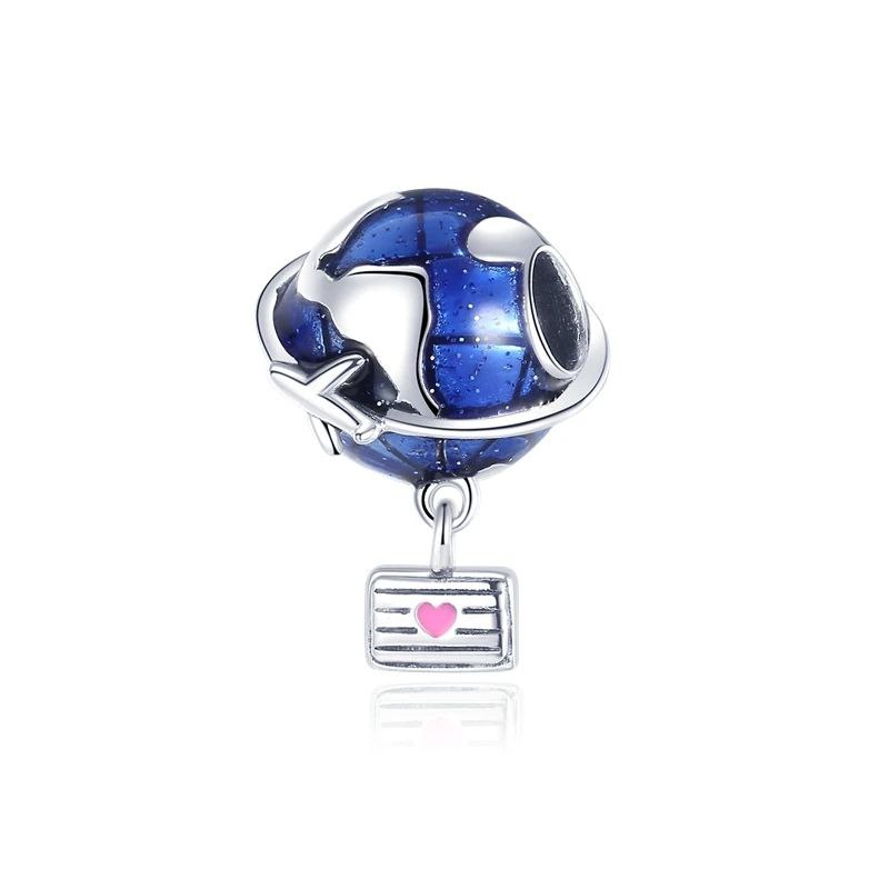 PCHARM4026 FORMA DE MUNDO PANDORA PLATA 9.25