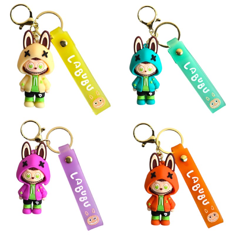LLAVEROS DE LABUBU, 4 ESTILOS DISPONIBLES