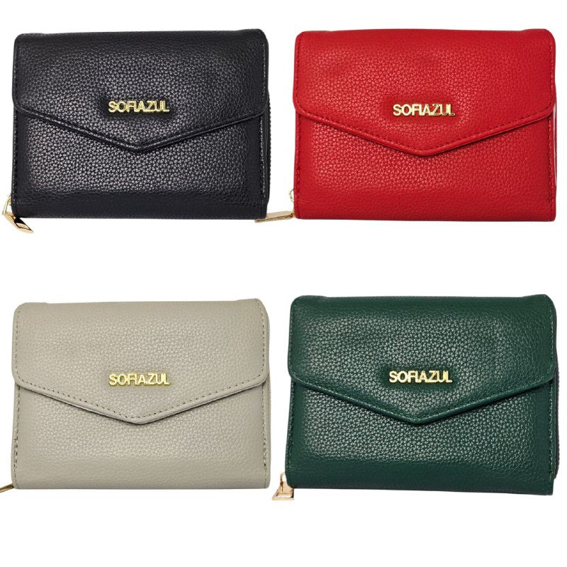 MONEDERO ECONÓMICO SOFIAZUL 4 COLORES, 13X10CM (DUPE DE SASSORA)