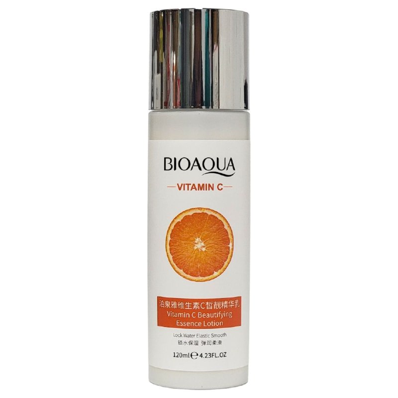 CREMA FACIAL HIDRATANTE E ILUMINADORA CON VITAMINA C BIOAQUA 120ML