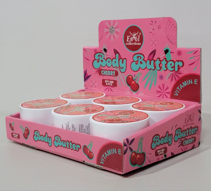 MANTECA CORPORAL HIDRATANTE CON VITAMINA E Y AROMA A CEREZA ENGOL COLLECTIONS 200G