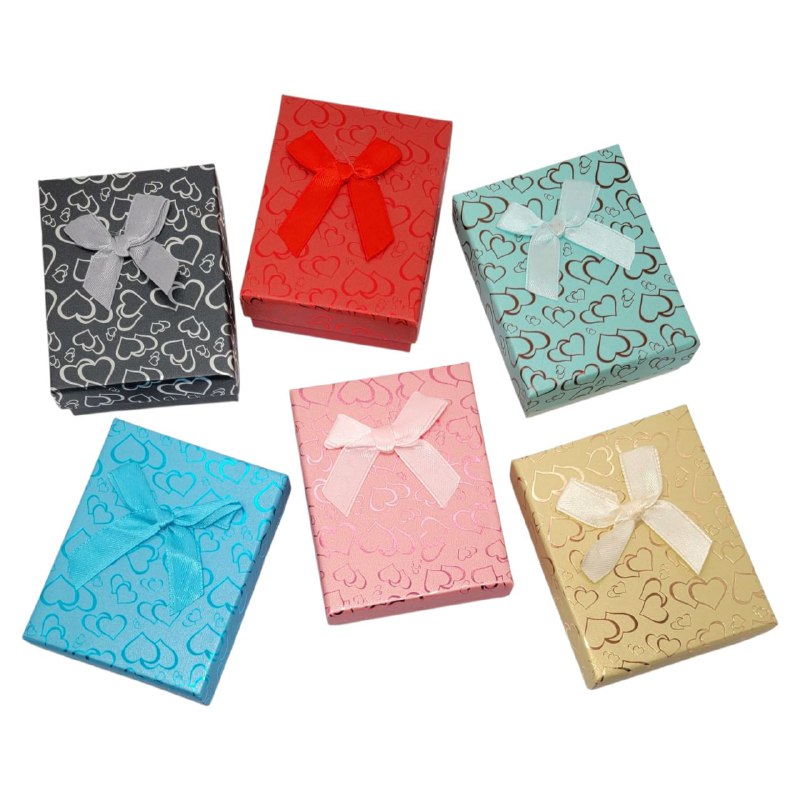 CAJA DE REGALO PARA SET DE JOYERIA 7X9CM