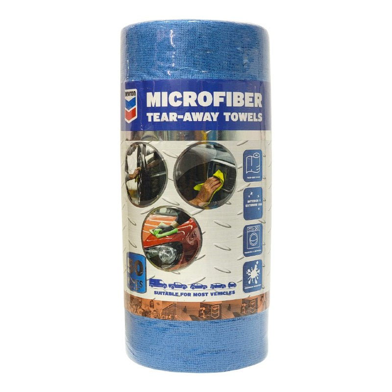 TRAPO DE MICROFIBRA MULTIUSOS EN PAQUETE DE 50 PIEZAS CHEVRON 30X30CM