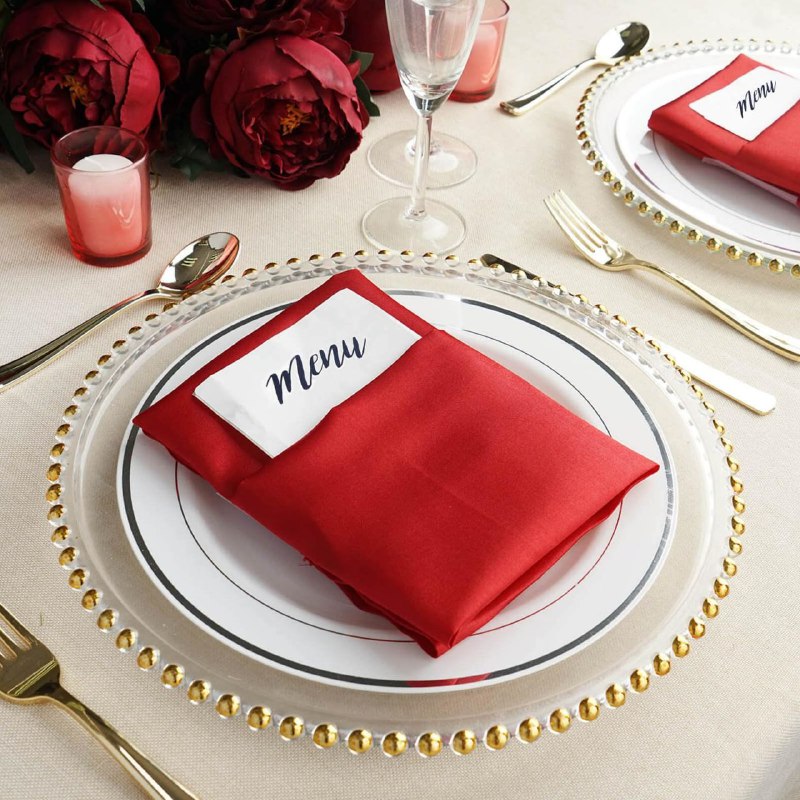 PLATO DECORATIVO NAVIDEÑO TRANSPARENTE CON DORADO PLASTICO 32X32CM