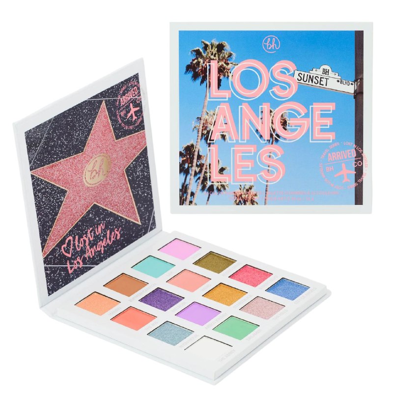 SOMRA DE OJOS EN PALETA 16 TONOS ORIGINAL BH COSMETICS LOS ANGELES